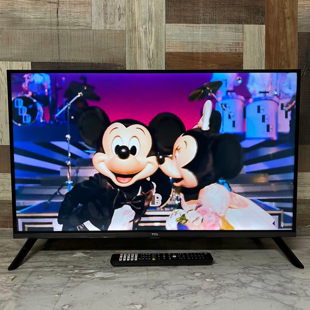 全国送料込❣️去年購入TCL32型ネット動画対応GoogleTV新品リモコン付