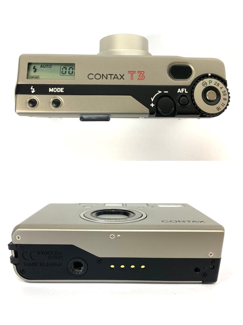 CONTAX T3 前期 コンパクトフィルムカメラ セミハードケース付き