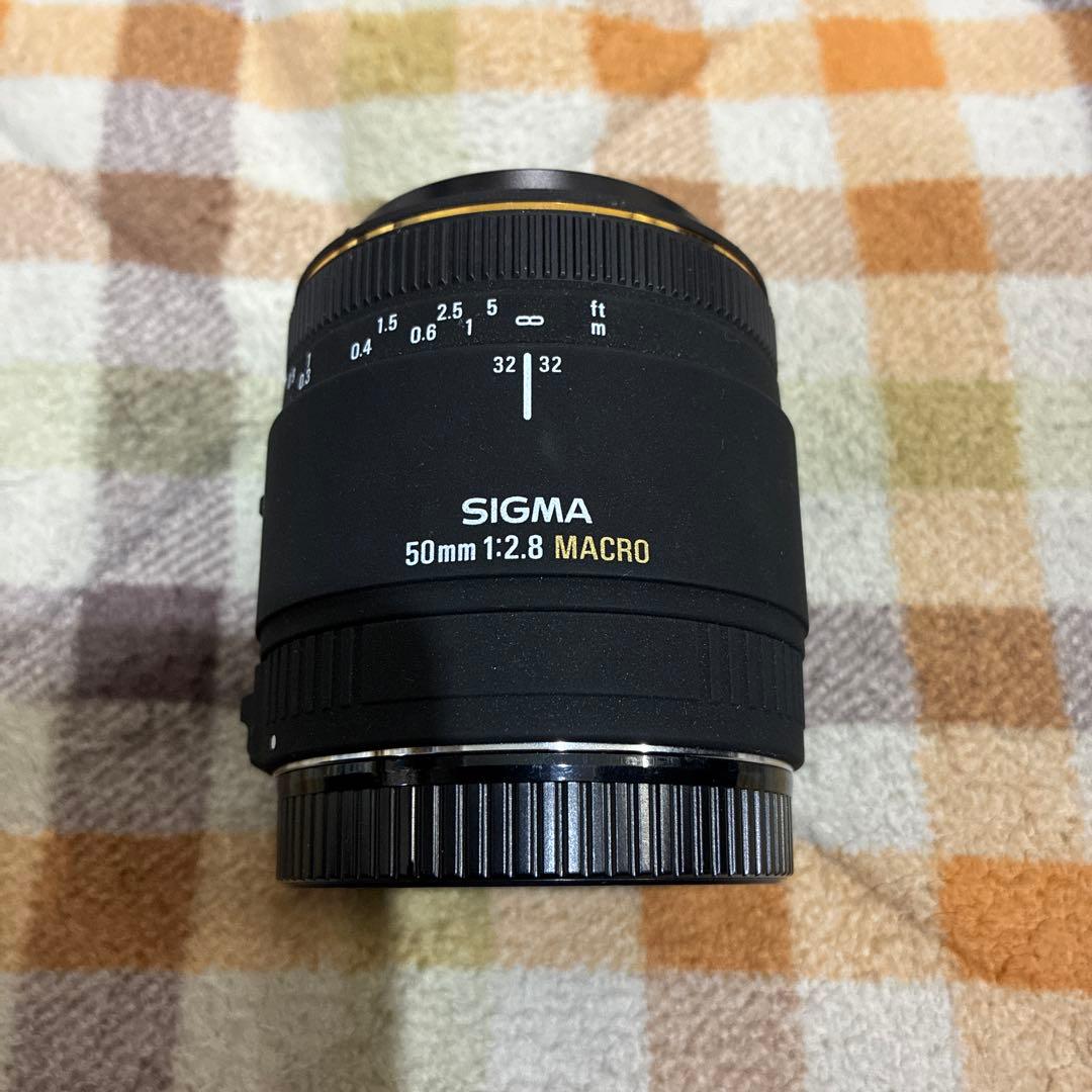 SIGMA 50mm f2.8 EX MACRO キャノンEFマウント