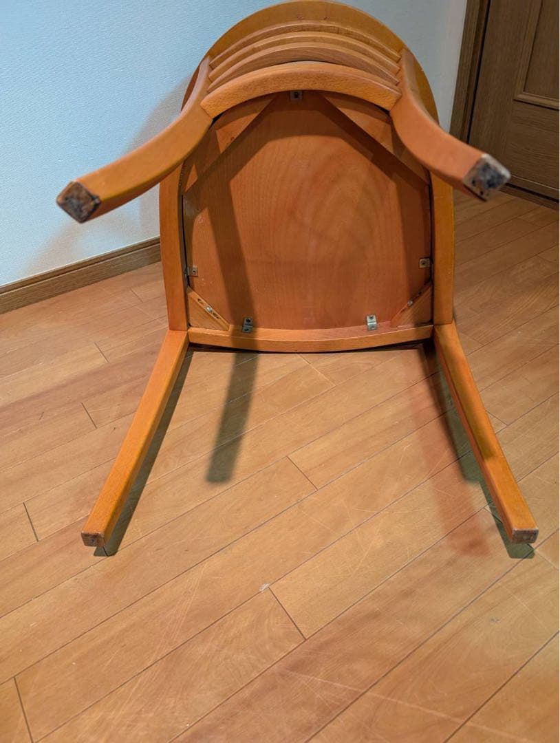 ■送料込■ランバート ジュリウスアームチェア 木製椅子 チェア 廃盤品