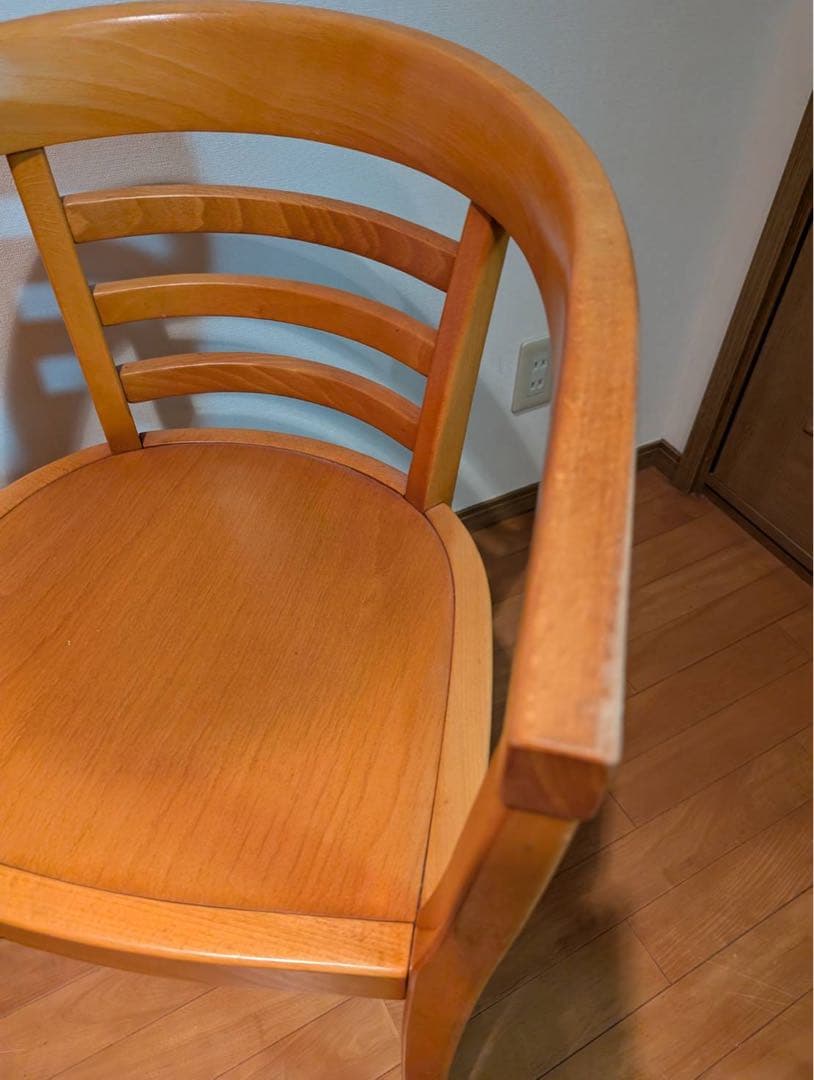 ■送料込■ランバート ジュリウスアームチェア 木製椅子 チェア 廃盤品