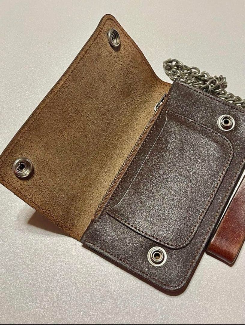 Harley-Davidson レザー長財布 チェーン付き