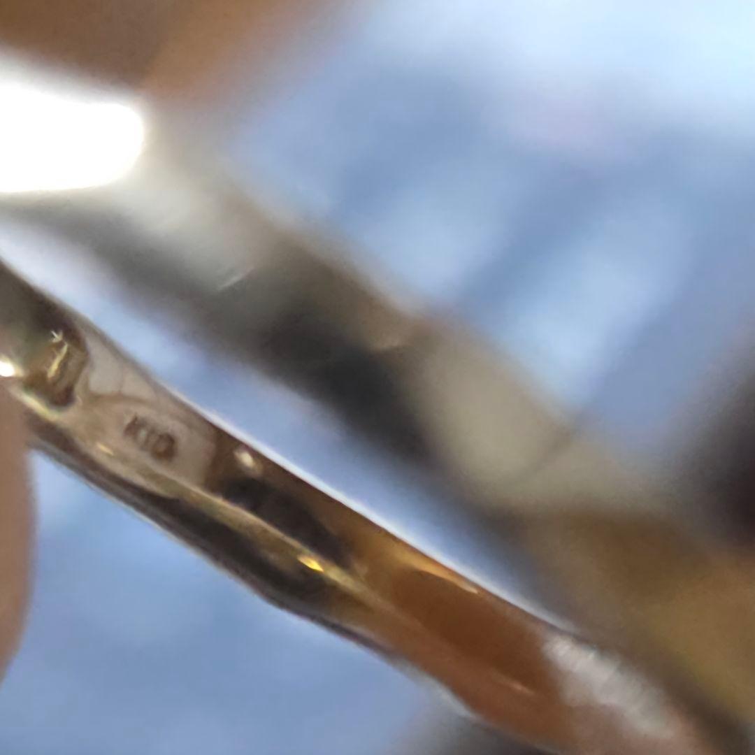ぴ値下げ！【美品】ライオンハート リング K10　ゴールド