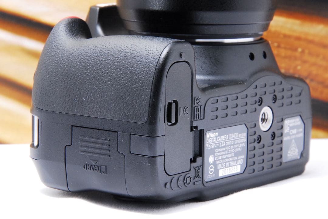 美品 Nikon D3400 低ショット数1867回 Bluetooth対応