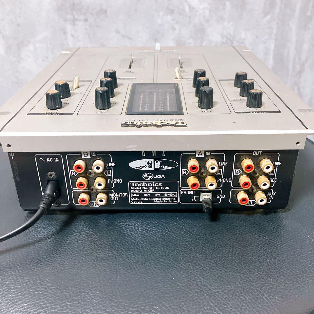 【現状品】テクニクス DJミキサー Sh-DJ1200 音出し確認済み