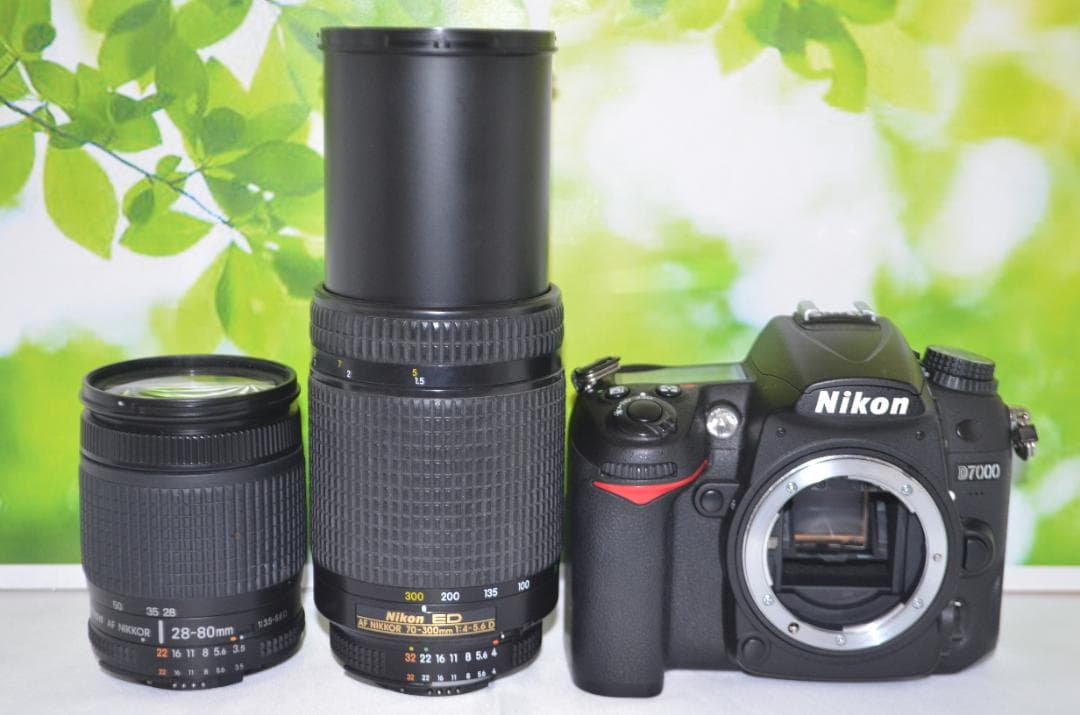 超望遠レンズ付き Nikon D7000 ダブルレンズ 美品 おまけ充実 ニコン