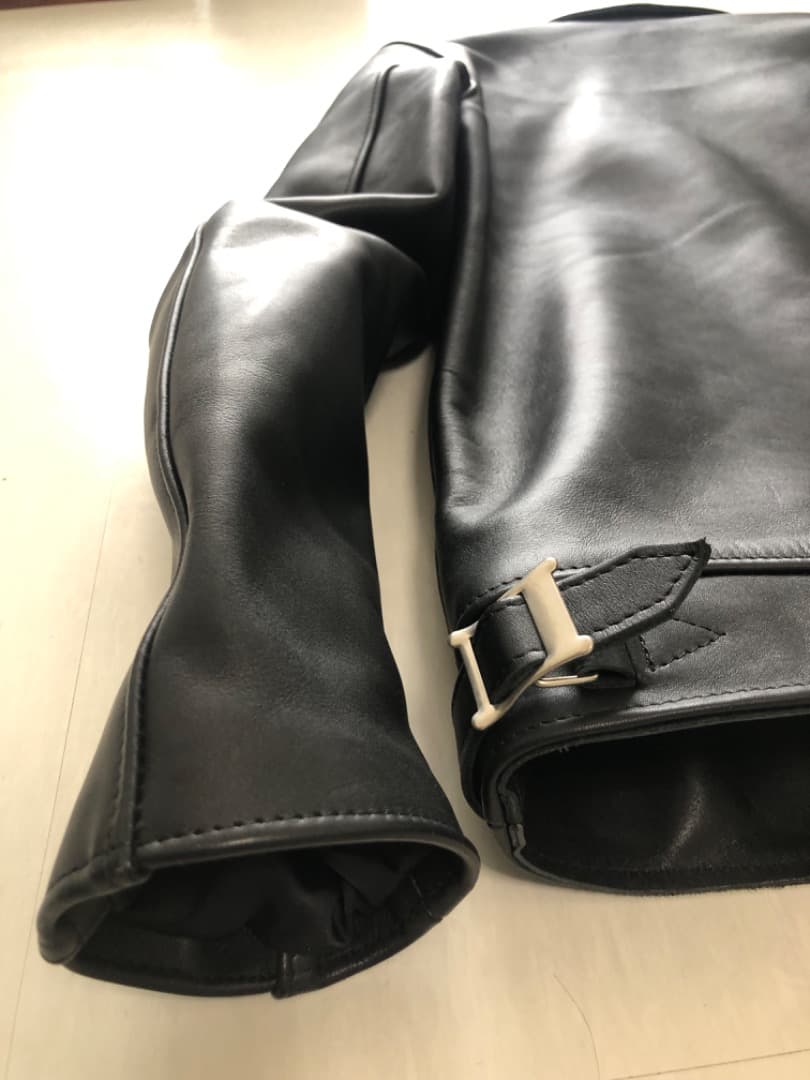 美品 666 LJM-17TFシングルライダースジャケット 36