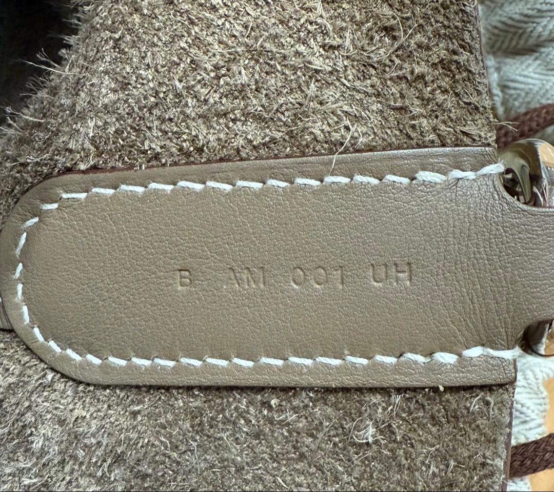 【正規品】　エルメス インザループ 18 シルバー 金具　エトゥープ