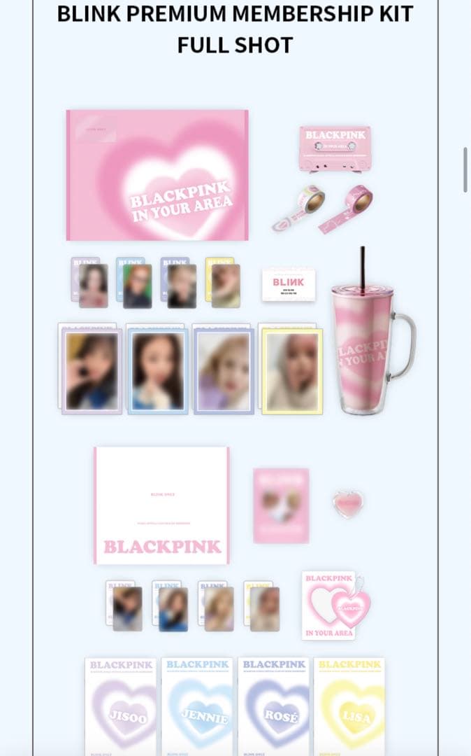 BLACKPINK BKINK プレミアムメンバーシップキット