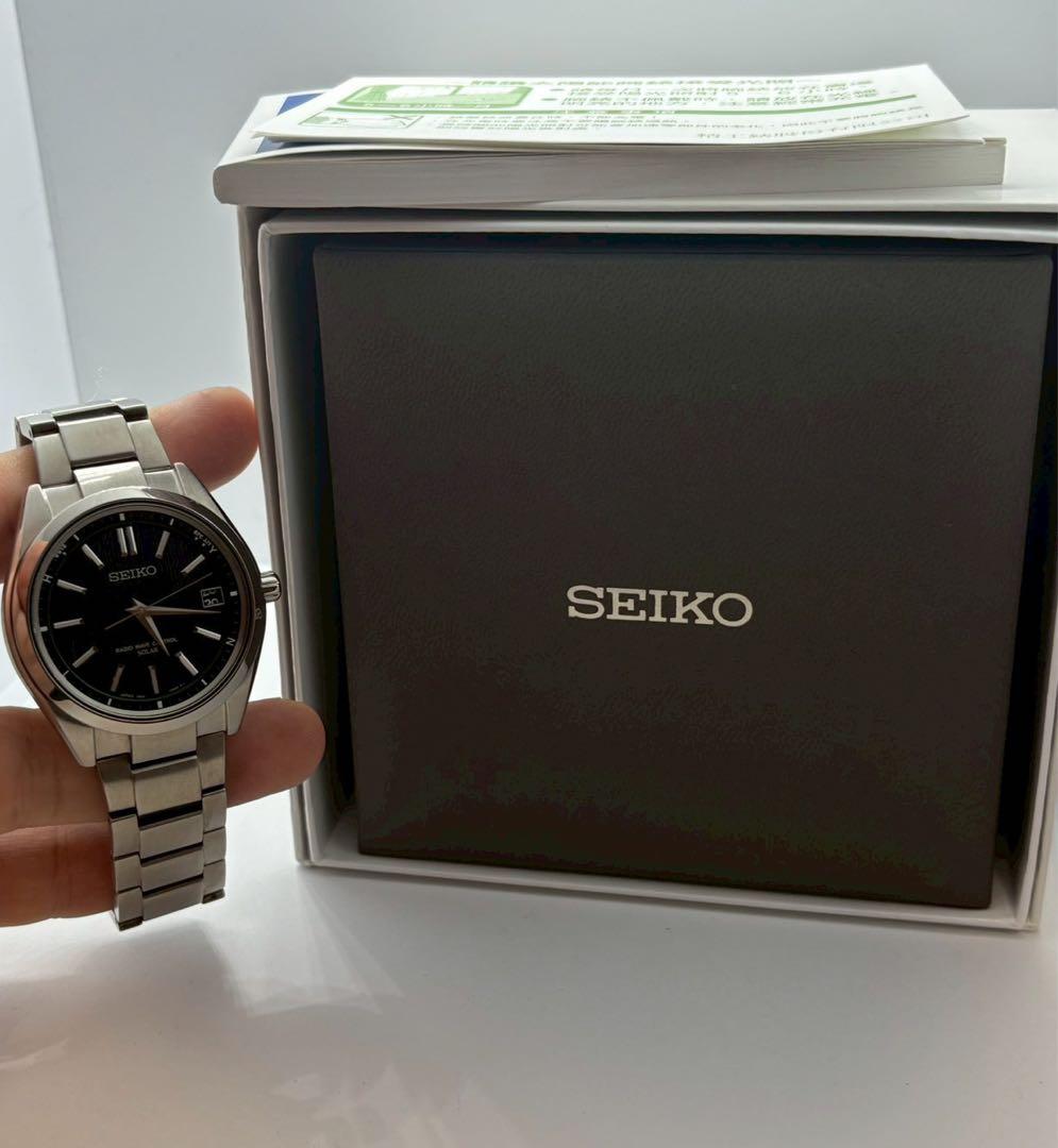 SEIKO セイコー BRIGHTZ ブライツ 電波ソーラー チタン