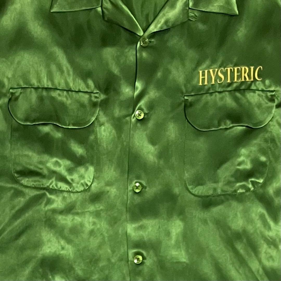 HYSTERIC GLAMOUR　BLACK PANTHER刺繍スーベニアシャツ