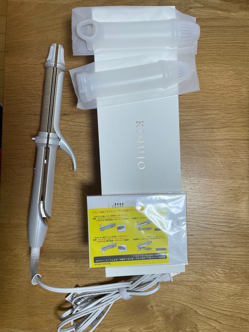 KINUJO 2wayヘアアイロン ホワイト　型番２Ｗ０１