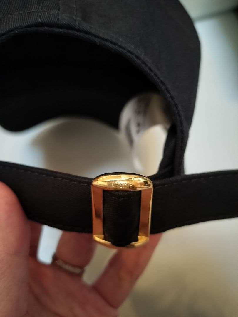CELINE トリオンフ ベースボールキャップ Sサイズ
