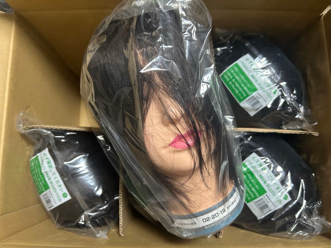 美容師国家試験用カットウィッグ / 本番用 /6体