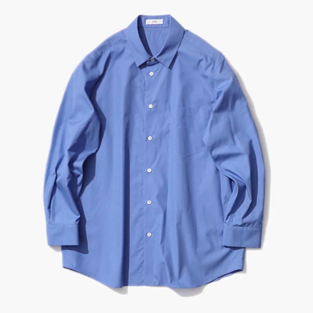 ATON SUVIN BROAD STANDARD SHIRT シャツ サイズ４