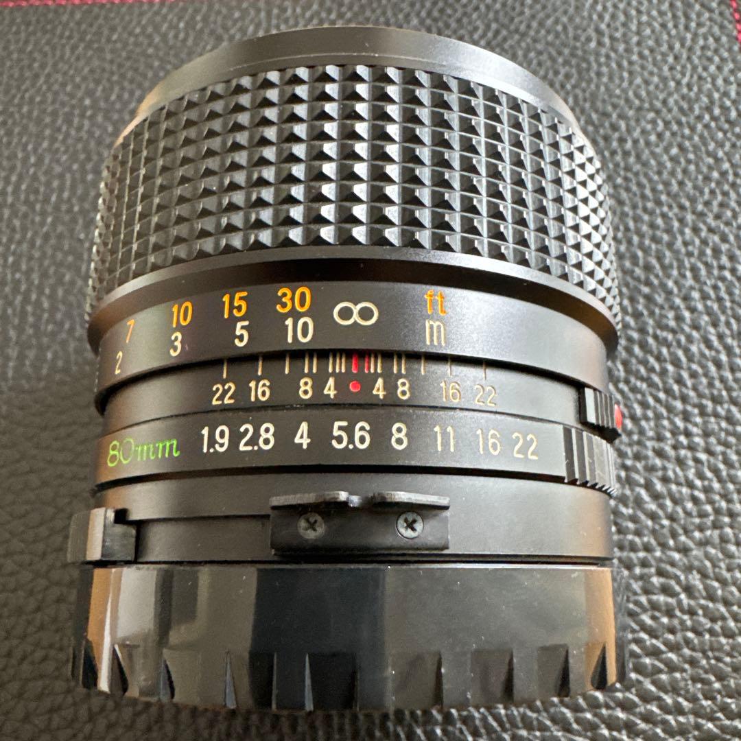 【美品】Mamiya 645 SEKOR C 80mm f1.9