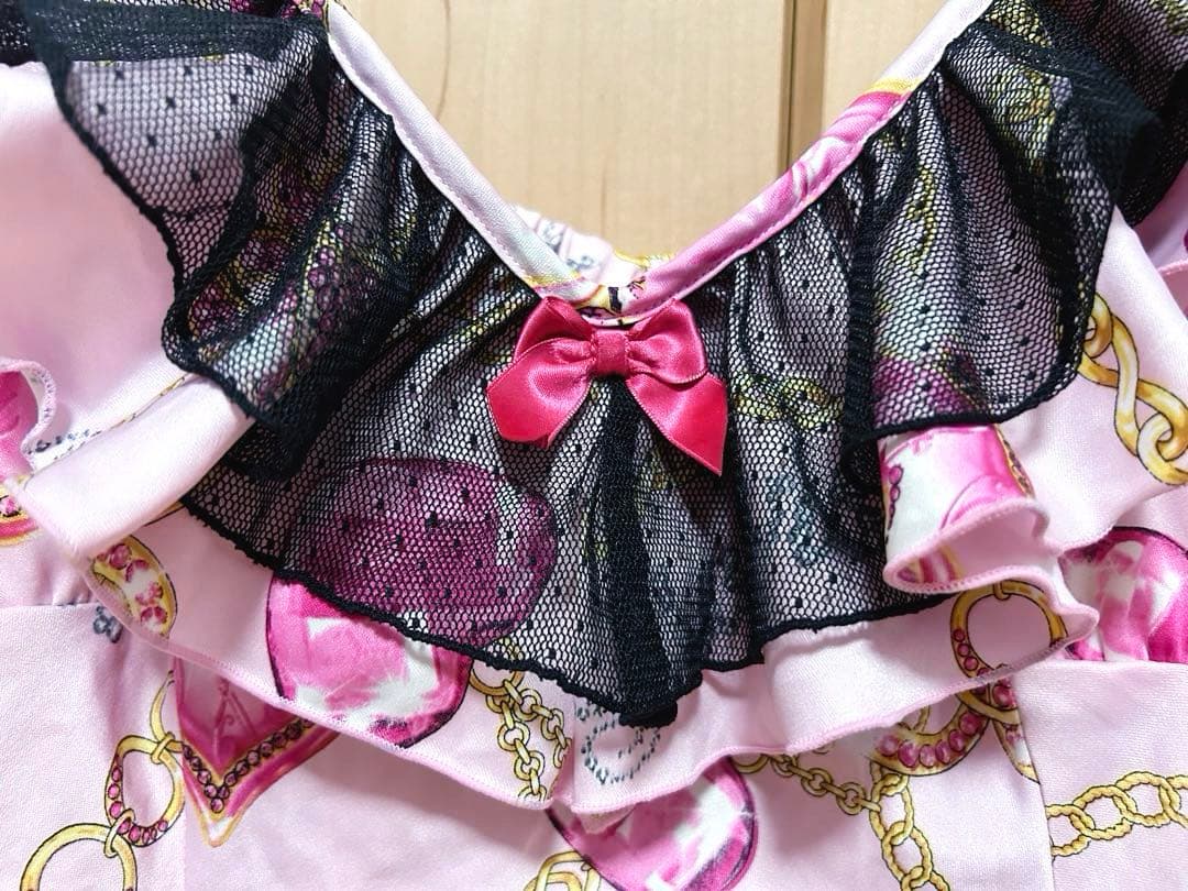 MARS♡AliceTime柄♡アリスタイム♡ドットチュール♡キャミトップスPK