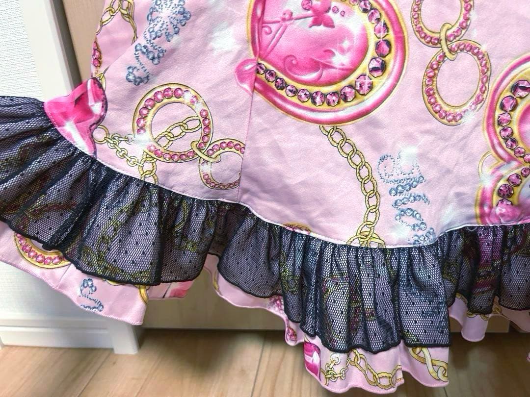 MARS♡AliceTime柄♡アリスタイム♡ドットチュール♡キャミトップスPK