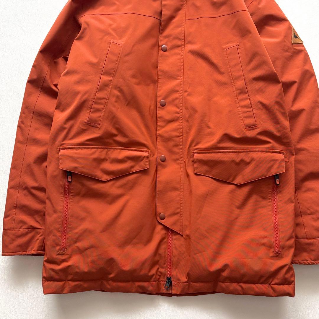 02087-12 バートン　ゴアテックス　スキーウェア　オレンジ　L メンズ