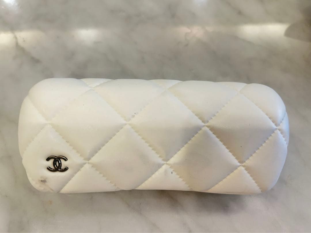 CHANEL サングラス シルバー グレー