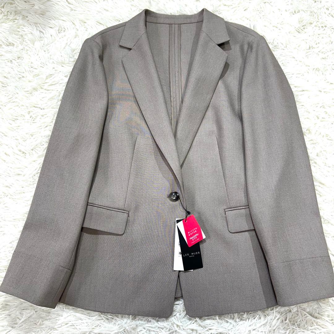 【未使用タグ付♡大きいサイズ】洗える♪AOKI パンツスーツセット XL 春夏