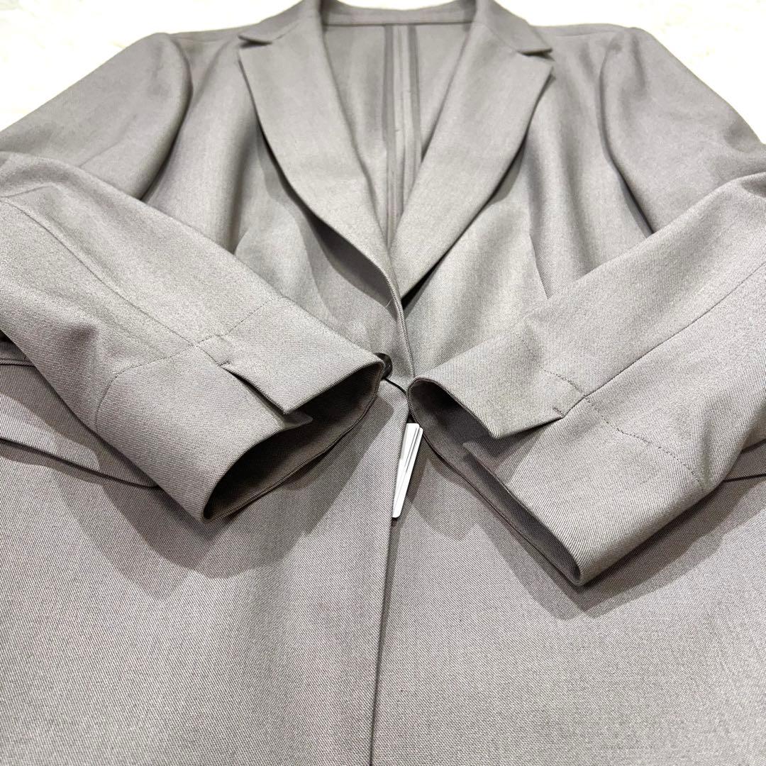 【未使用タグ付♡大きいサイズ】洗える♪AOKI パンツスーツセット XL 春夏