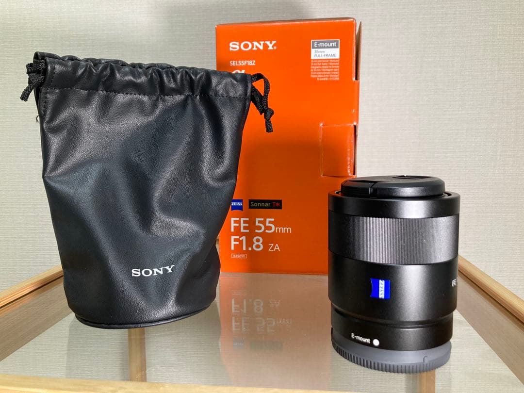 【美品】SONY Sonnar T* FE 55mm F1.8 ZA