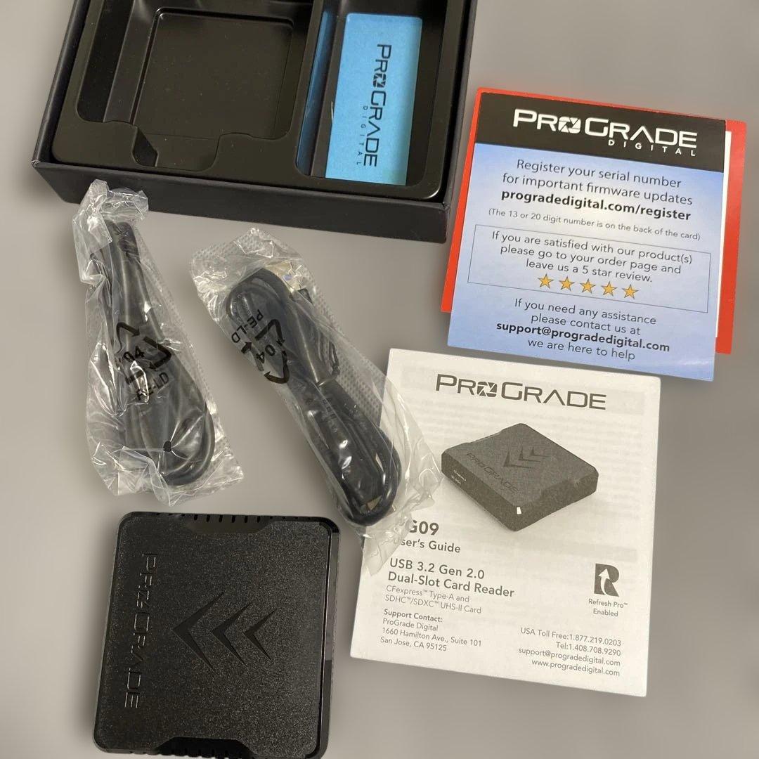 外付けハードディスク・ドライブ ProGrade Digital [CFexpress Type A /SD]