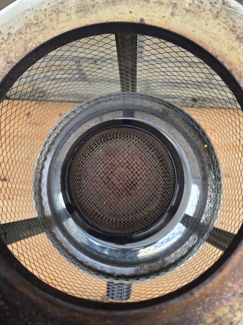 フジカハイペットHIPETFUJIKA 灯油ストーブ ホワイト　丸型　作動品