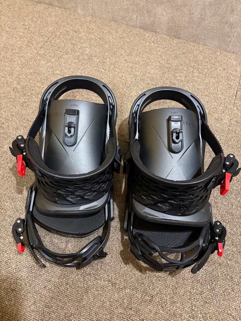 サロモン/アリバイプロ/スノーボードビンディング/ミディアムブラック