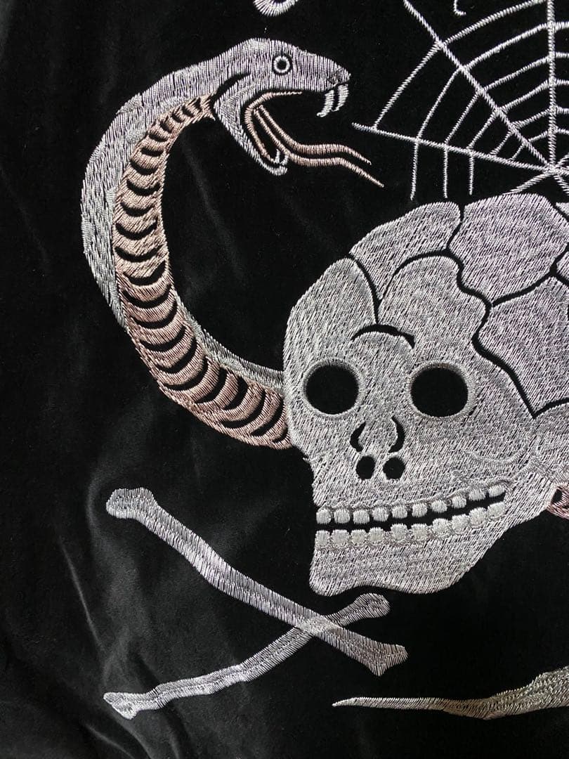 スリフティールック スーベニアジャケット ドクロ 蛇 別珍 新品未使用 完売品