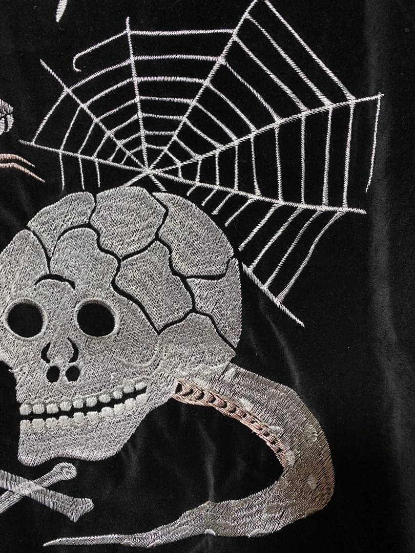 スリフティールック スーベニアジャケット ドクロ 蛇 別珍 新品未使用 完売品