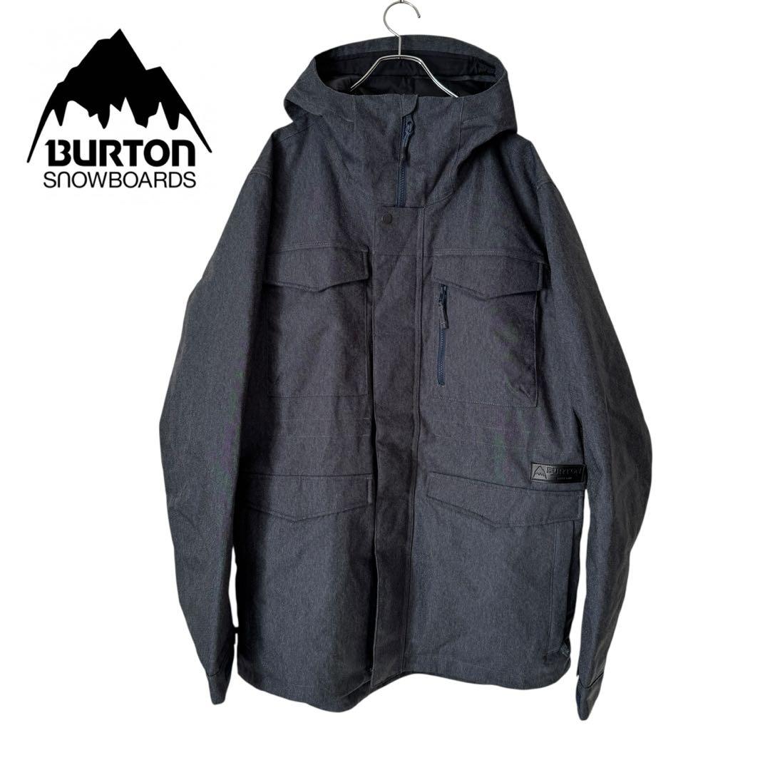 美品　バートン Covert ジャケット XLグレー スノーボード