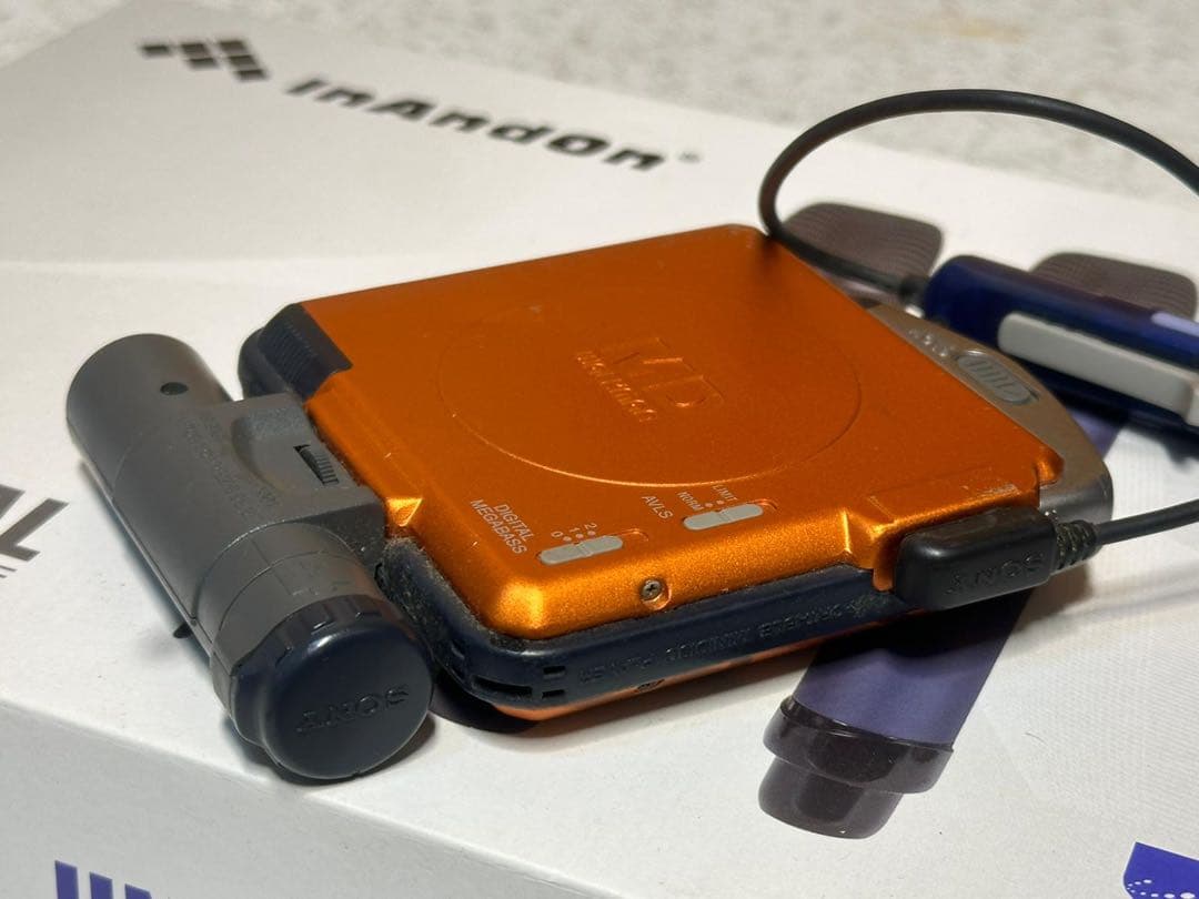 SONY ポータブルMDプレーヤー MZ-E45 中古