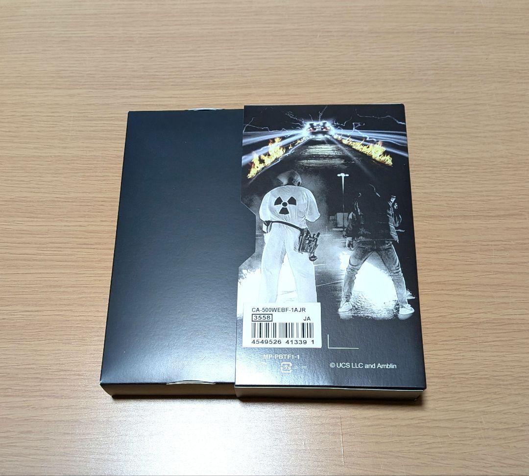 CASIOカシオCA-500WEBF-1AJR　バックトゥザフューチャー未使用品