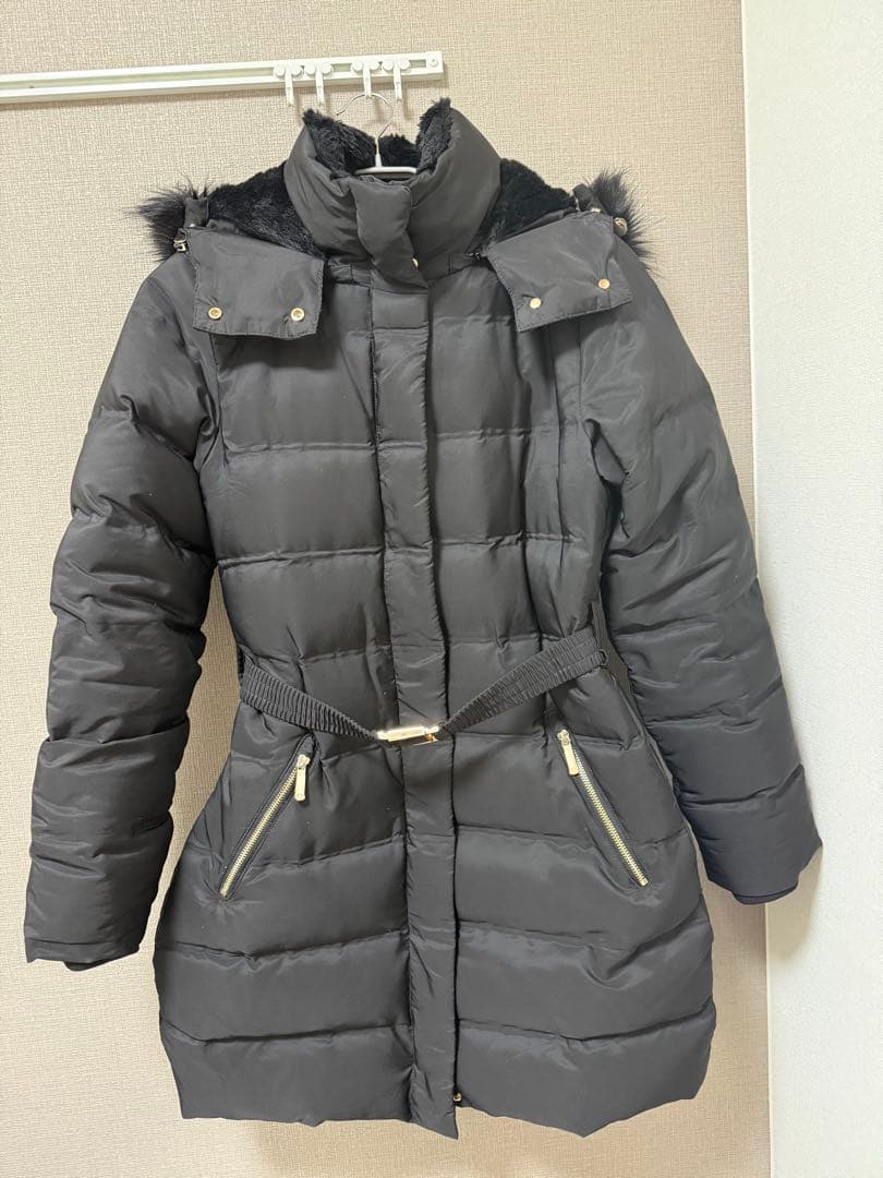 ZARA ダウンジャケット フード付き