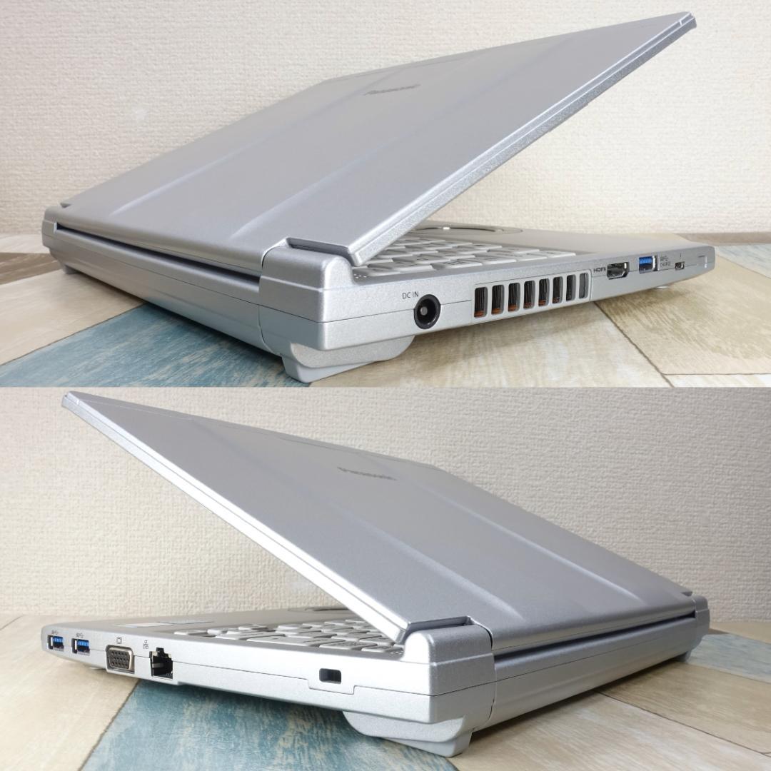 累積使用時間僅少で極美品の軽量モバイル✨１１世代コアｉ５に超高速新品ＳＳＤ１ＴＢ