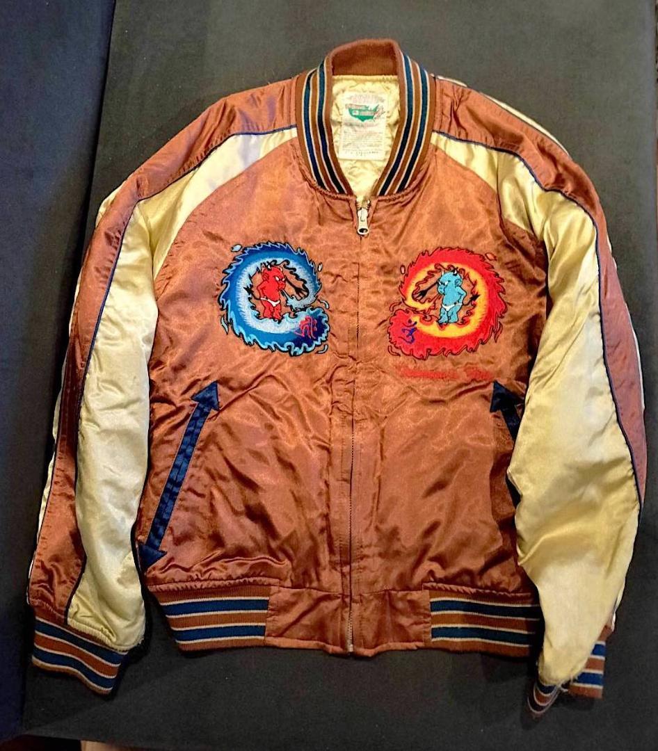 テッドマン 廃盤 スカジャン ラッキーデビル リバーシブル