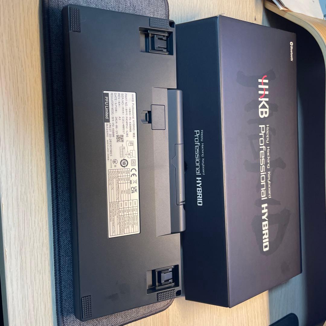 HHKB Professional HYBRID 英語配列 黒 墨