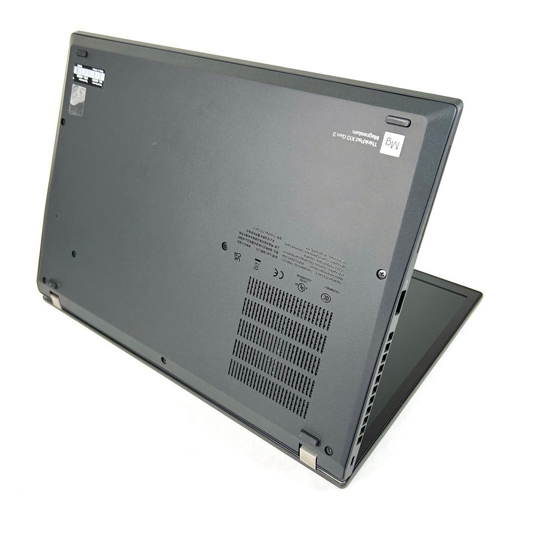美品 Lenovo ThinkPad X13 Gen3 16GB バッテリー良好
