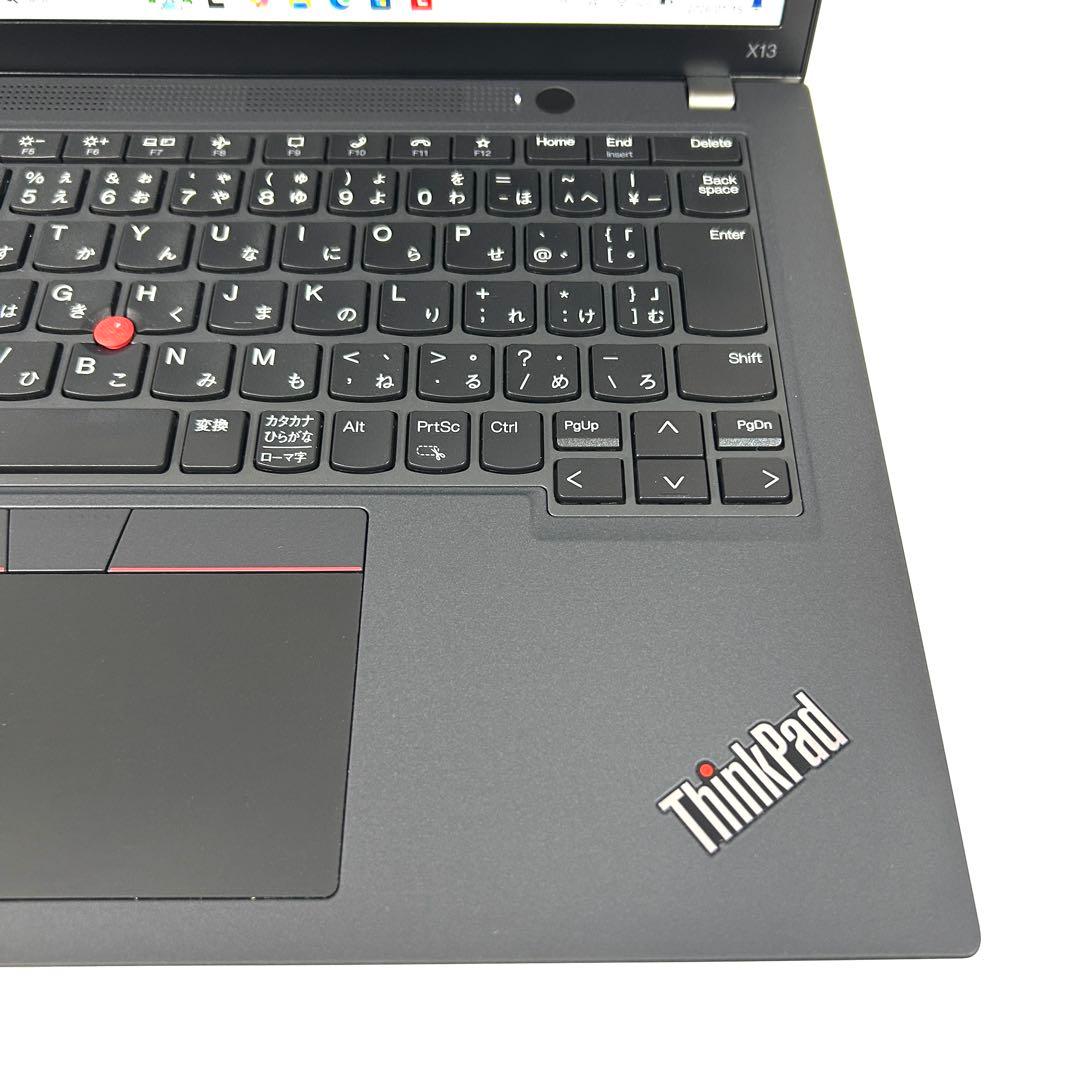 美品 Lenovo ThinkPad X13 Gen3 16GB バッテリー良好