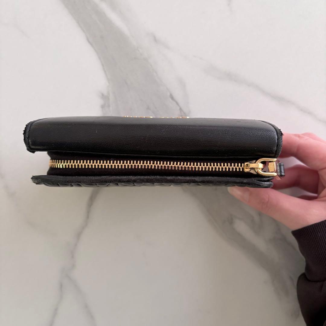 ミュウミュウ MIU MIU 財布 二つ折り財布 マテラッセ