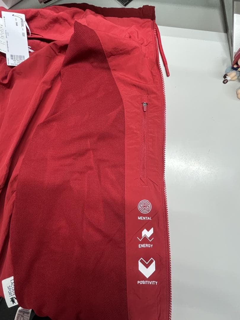 ラコステ(LACOSTE) ジョコビッチ ジップアップジャケット BH6936L