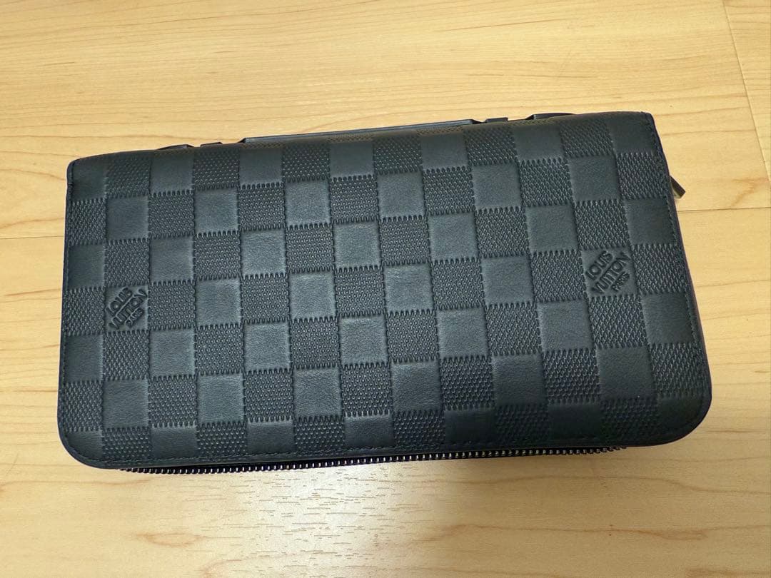 ルイヴィトン　ジッピーxl ダミエアンフィニ　美品