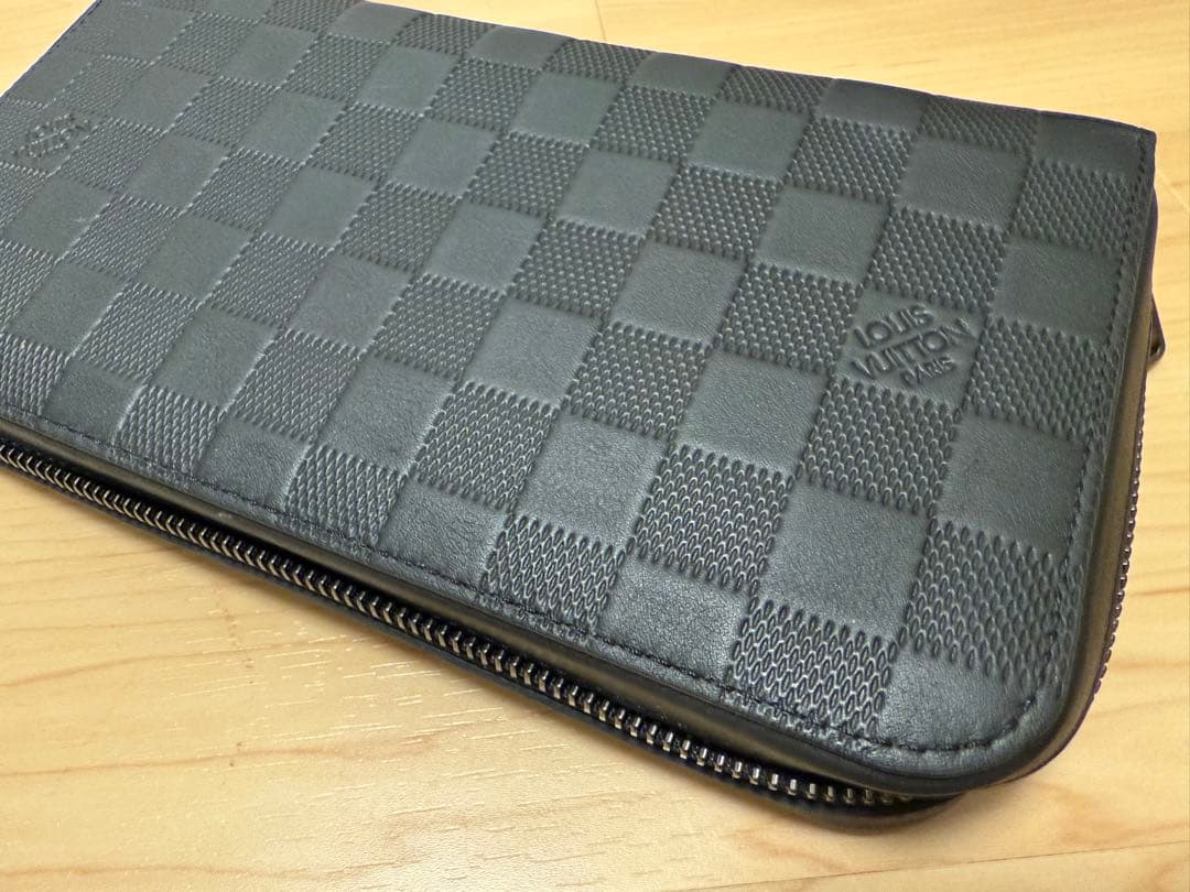 ルイヴィトン　ジッピーxl ダミエアンフィニ　美品