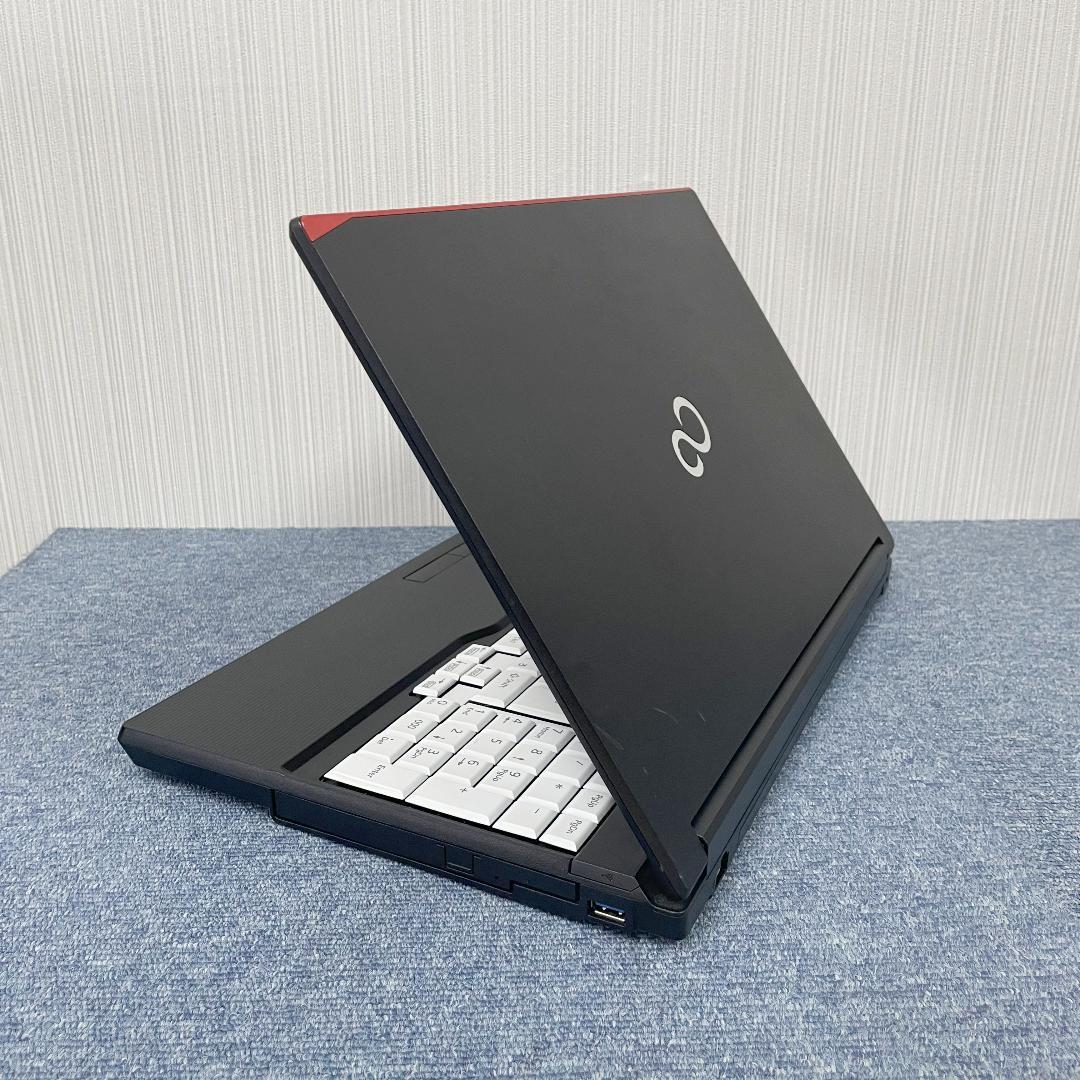 ノートパソコン　Windows11　オフィス付き　16GB　爆速SSD256GB