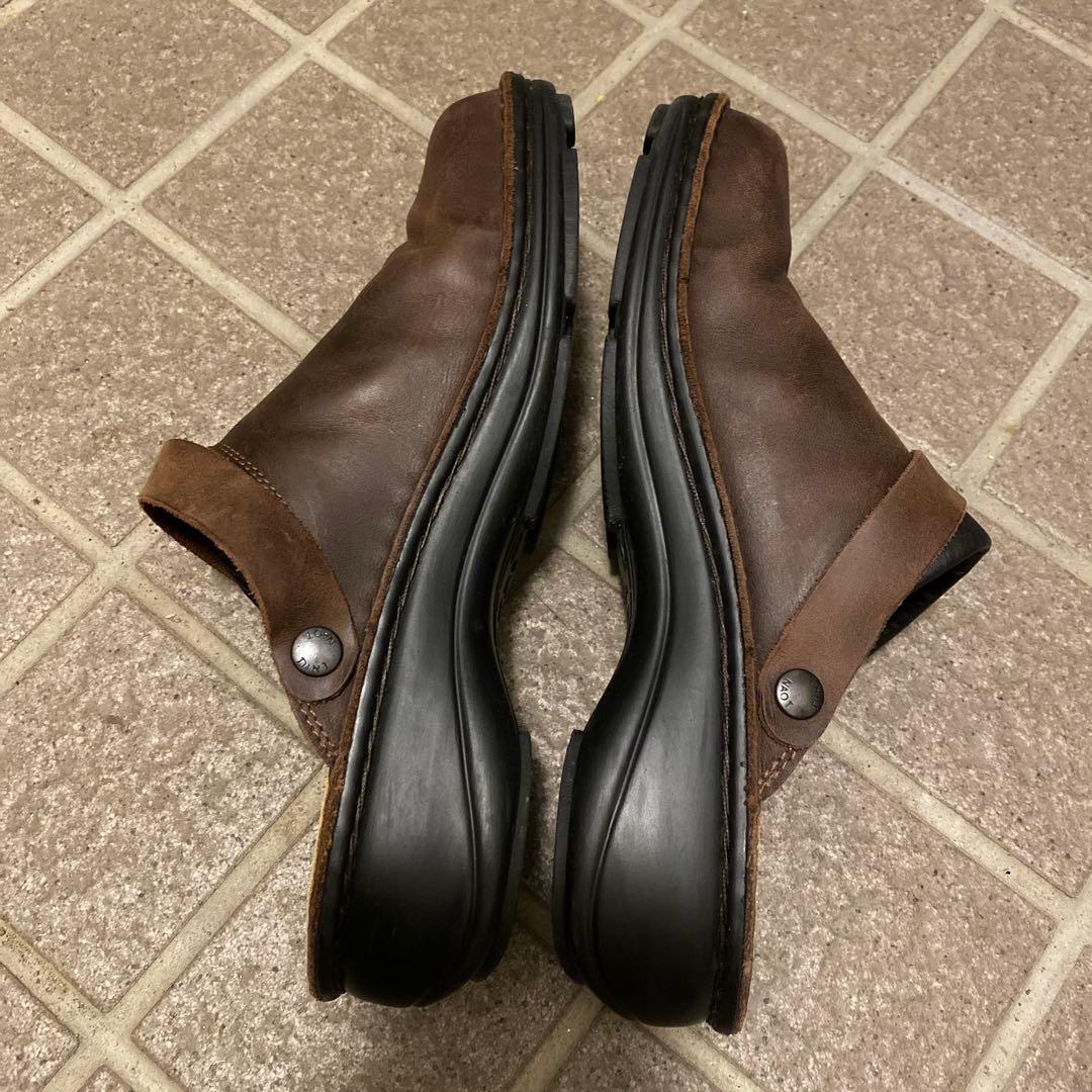 お値下げ　NAOTナオト　アイリス　スリッポンレザーサンダル39