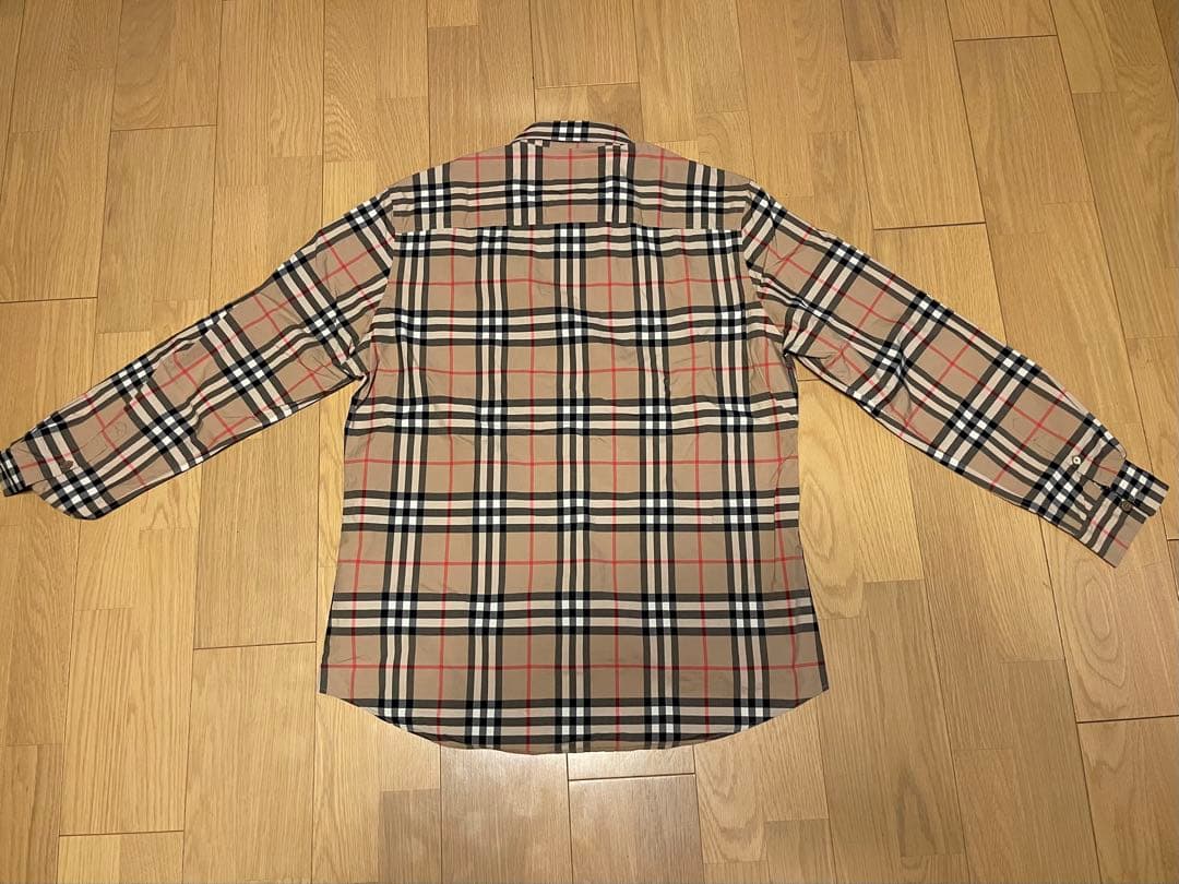 超美品⭕️BURBERRY チェック柄 長袖シャツ Lサイズ