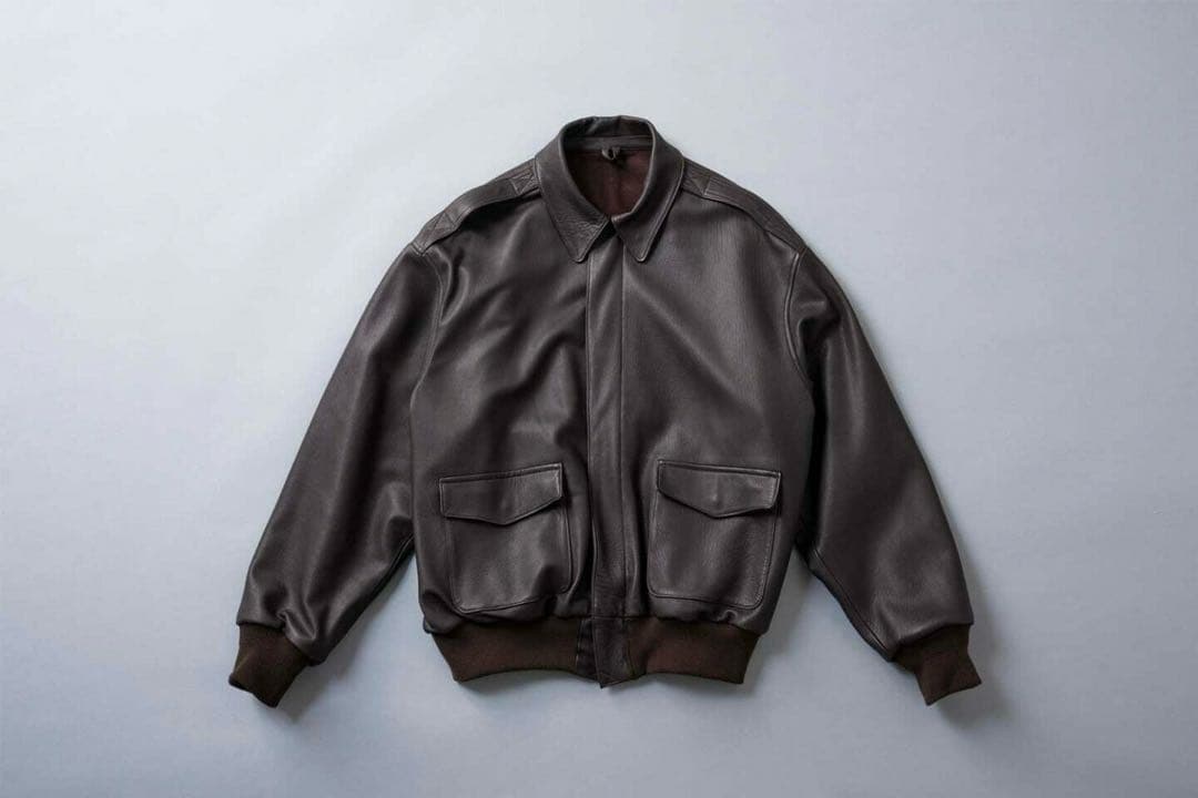 COMOLI シープスキンレザー A2ジャケット 25AW サイズ2