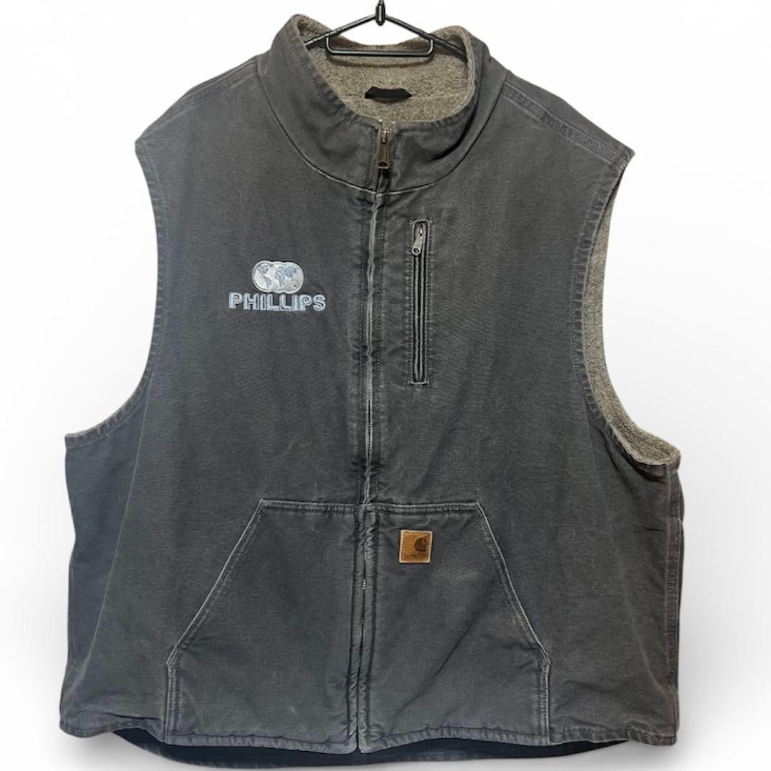 Carhartt ベスト　ダックベスト　2xl